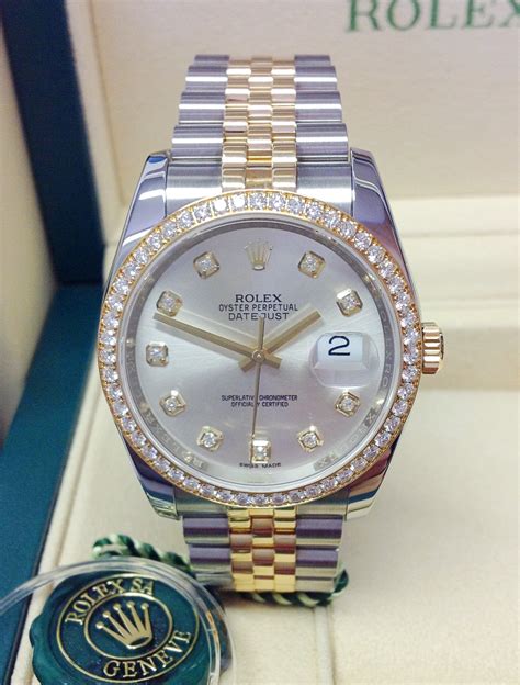 rolex datejust 36mm measurements|Rolex 36mm Datejust diamond bezel.